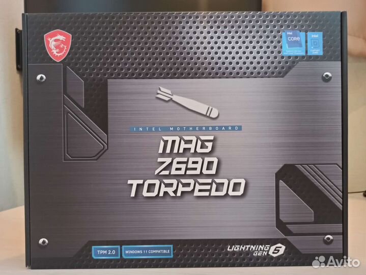 MSI Z690 torpedo DDR5 на гарантии