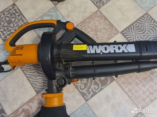 Воздуходув-пылесос садовый worx WG505E