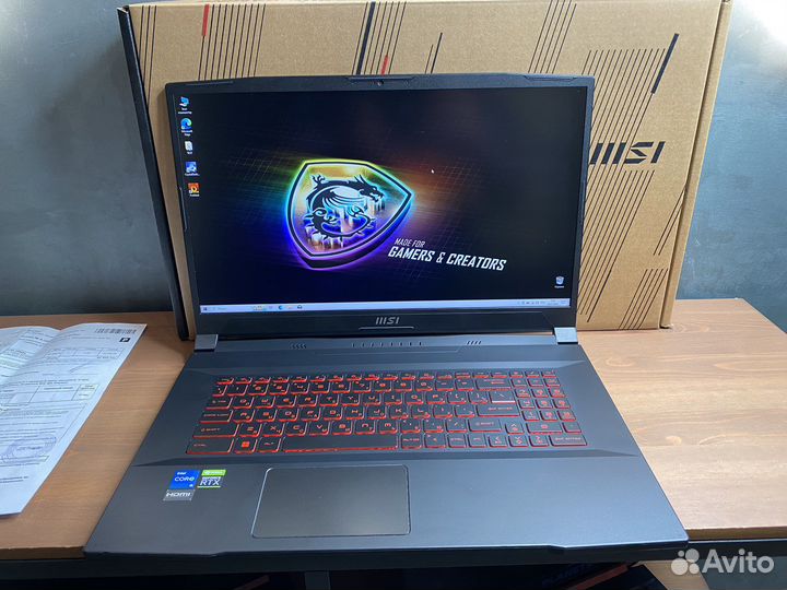 MSI Katana 17,3