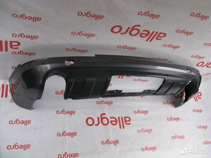 Audi Q7 юбка бампера заднего 2005-2009