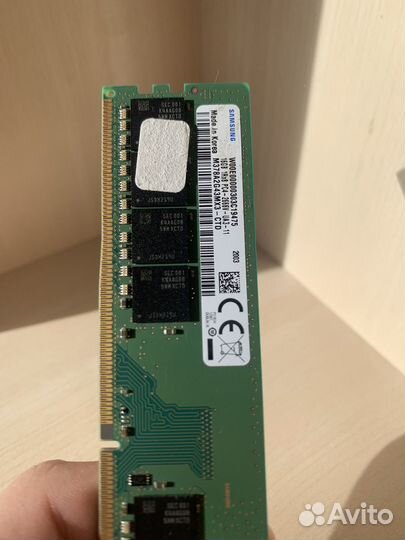 Оперативная память 16Gb 2666 Mhz (1 плашка)