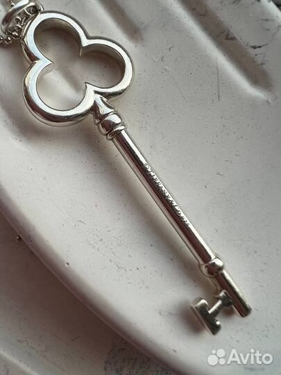 Tiffany подвеска ключ с цепочкой