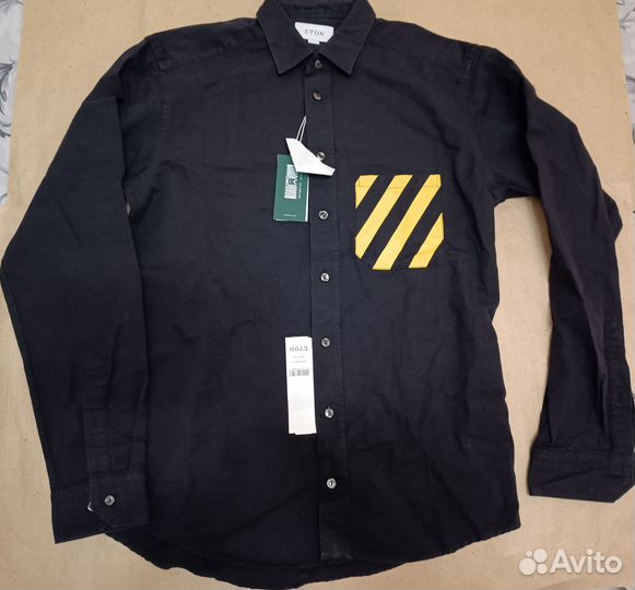 Джинсовая рубашка eton