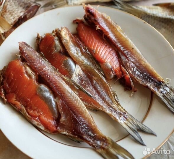 Вобла вяленая с икрой