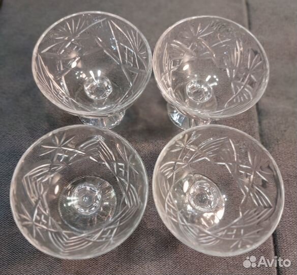 Креманки хрустальные СССР