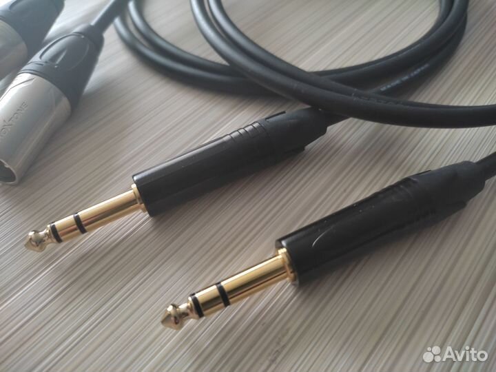 Коммутация балансная студийных мониторов Canare