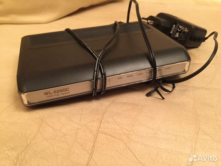 Роутер маршрутизатор asus wl-520 gc