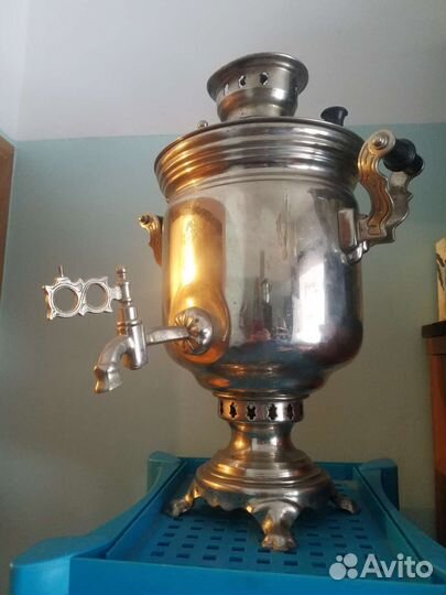 Самовар дровяной угольный