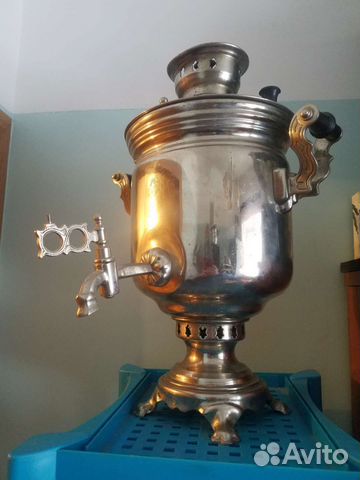 Самовар дровяной угольный