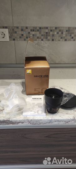 Объектив Nikon Nikkor 50mm 1.8 af-s