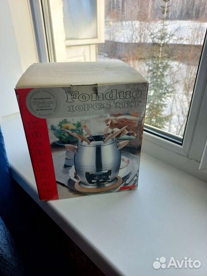 Набор для фондю для приготовления шоколада