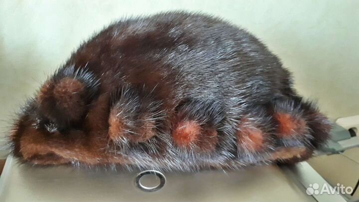 Шапка норковая женская