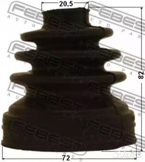 Febest 2915-fliirt Пыльник шрус внутренний комплек