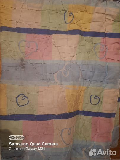 Одеяло 1.5 спальное бу