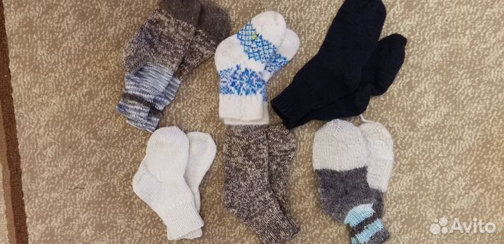 Шерстяные носочки