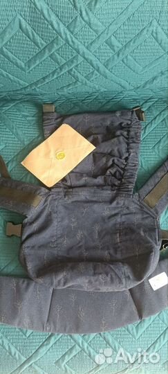 Эргорюкзак слингуля фланель премиум новый с 4х мес