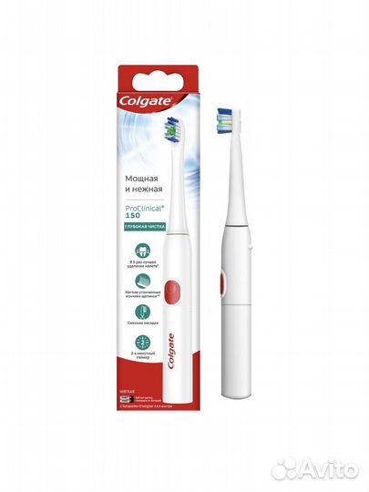 Электрическая зубная щетка Colgate новая