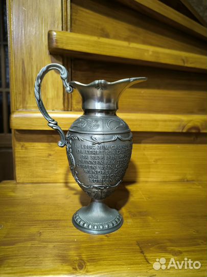 Оловянный кувшин 0.7л Германия