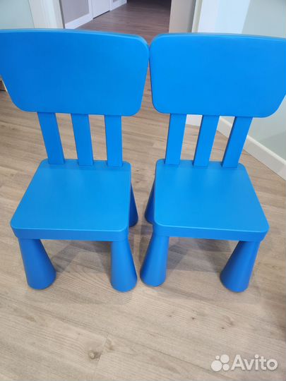 Детский стол и стул IKEA