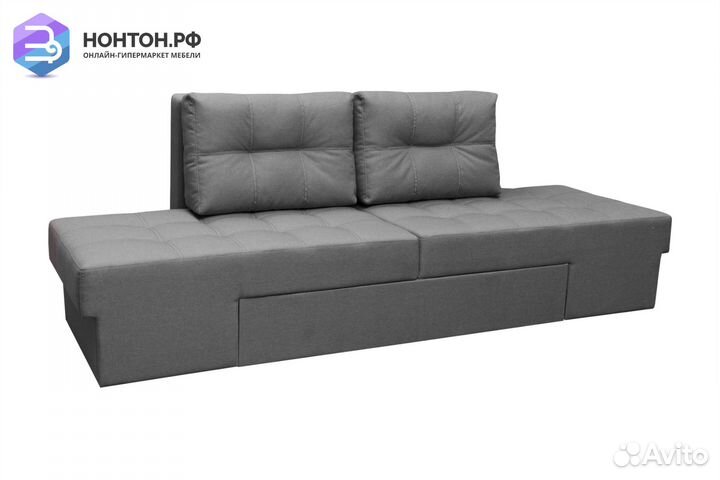 Диван еврокнижка Толедо серый