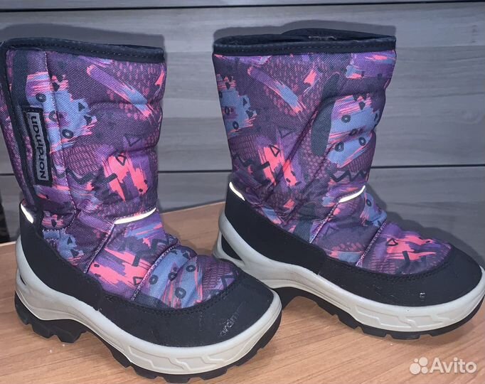 Дутики Nordman (размер 29/фиолетовые)