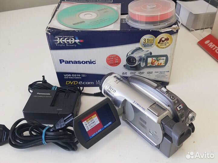Видеокамера panasonic VDR-D310