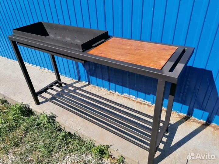 Мангал в стиле лофт