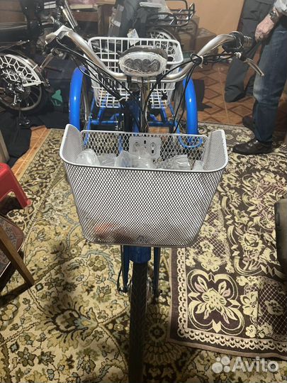 Электрический трехколесный велосипед