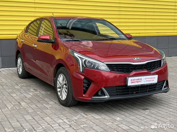 Kia Rio 1.6 AT, 2021, 12 500 км