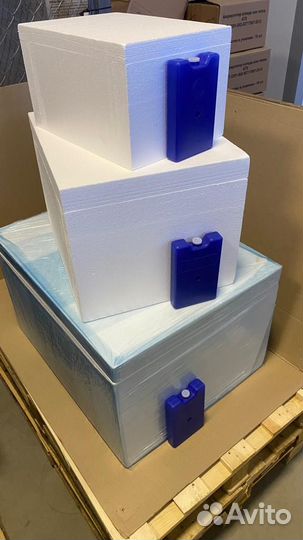 Термоконтейнер с готовыми хладоэлементами