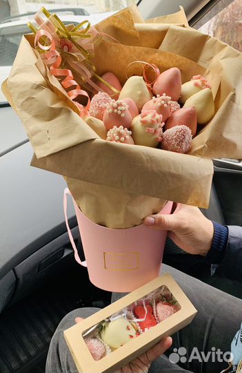 Клубника в шоколаде в упаковке