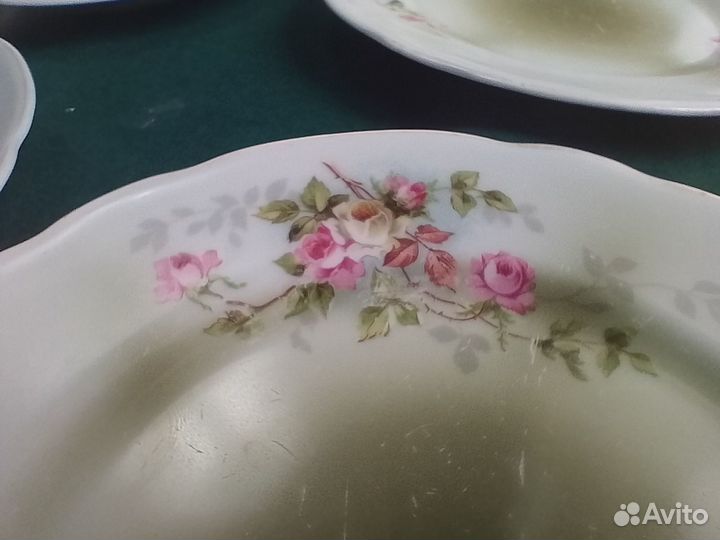 Антикварные тарелки Гарднер 19 век