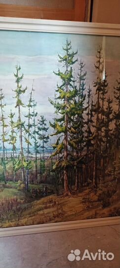 Картина бумага, гуашь