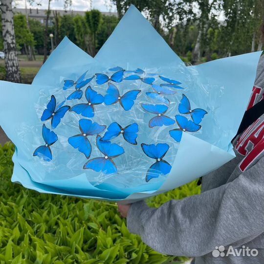 Букеты из бабочек