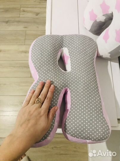 Буквы подушки София