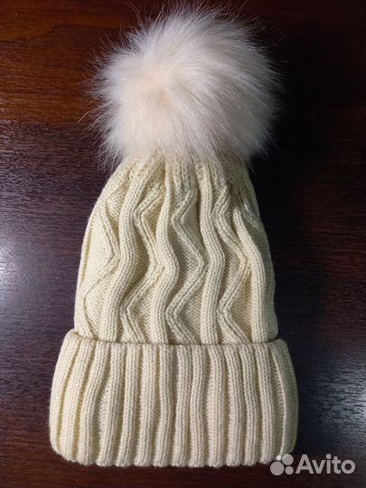Шапка зимняя для девочки 50 52 новая