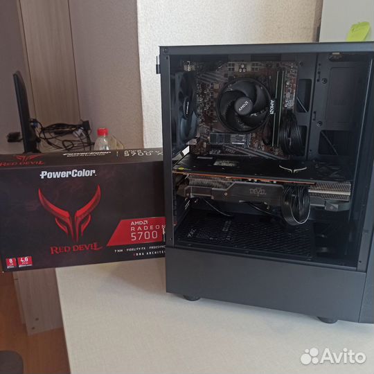 Ryzen 5 2600 + AMD RED devil 5700 XT+16gbDDR4+nvme