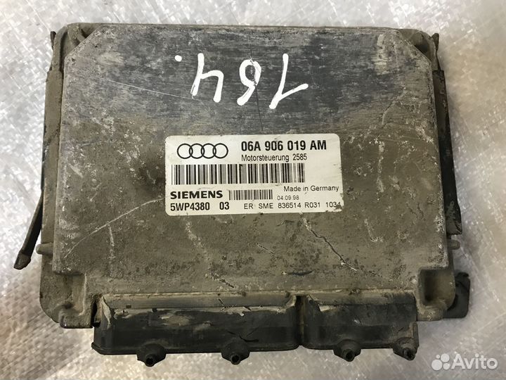 Блок управления двигателя Audi A3 1.6 AKL МКПП