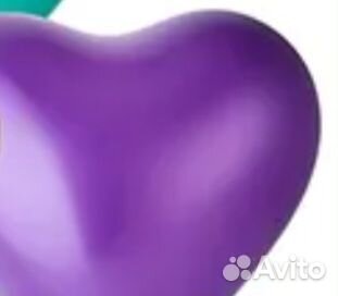 Воздушные шары, сердце 25 см