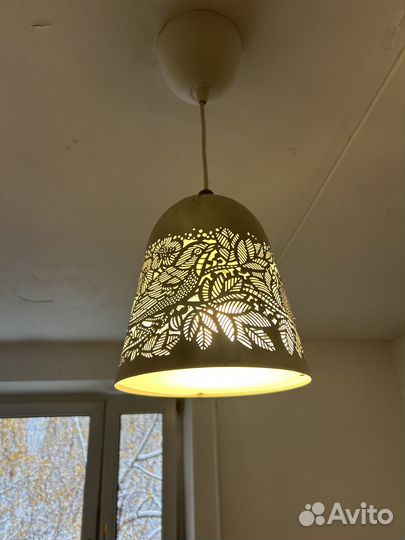 Светильник потолочный IKEA Solskur/ Сольскур