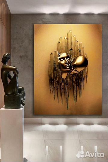 Популярная картина на холсте 3D Love art Самара
