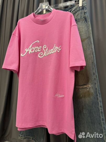 Футболка acne studio женская 2 цвета