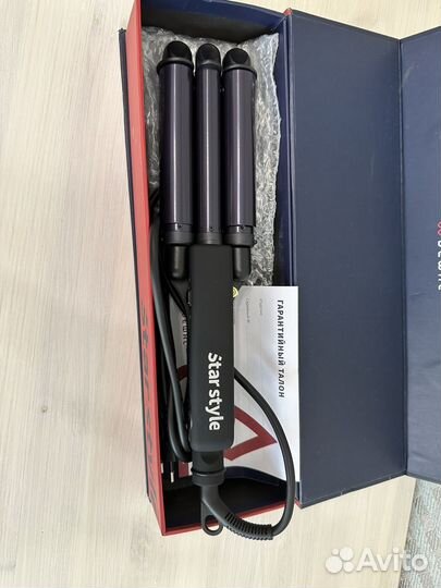 Щипцы тройная волна dewal 03-020