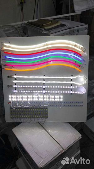 Гибкий неон 220 и 12вольт