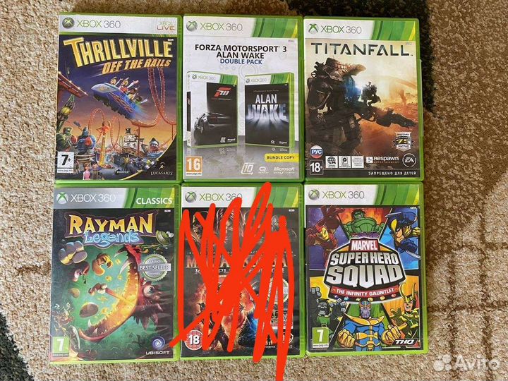 Игры xbox 360(лицензия)