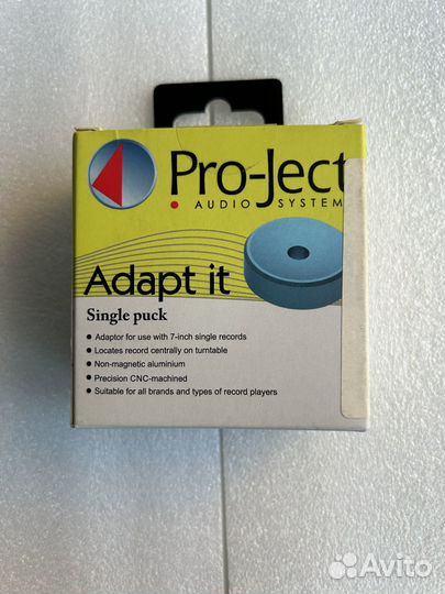 Адаптер 45 RPM Pro-Ject Adapt it для виниловых
