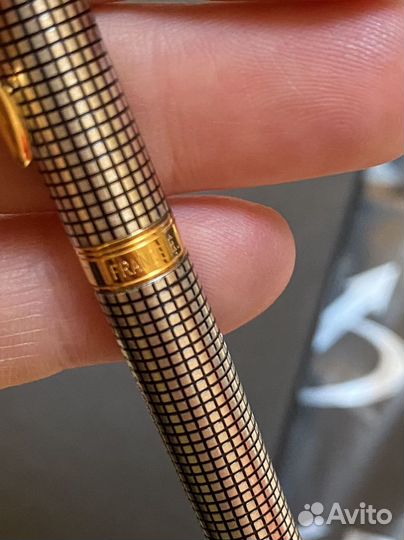 Ручка parker sonet Slim позолота/сереро