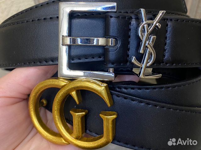 Ремень gucci ysl женский натуральная кожа