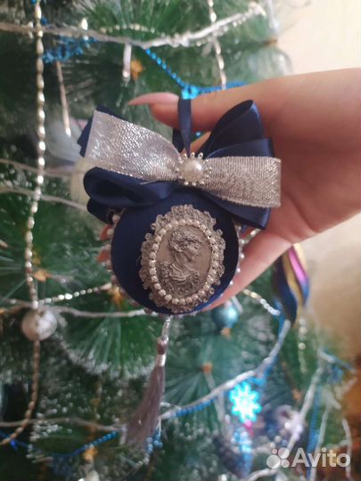 Ёлочные игрушки ручной работы