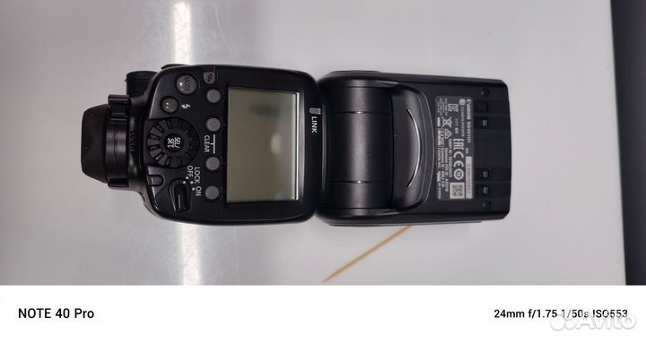 Вспышка Canon speedlite 600ex II rt